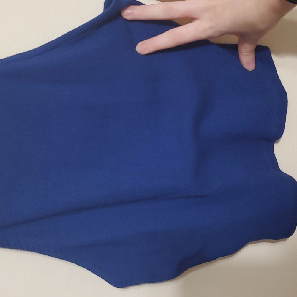 Pacsun royal blue spaghetti strap crop top - Picture 4 of 4